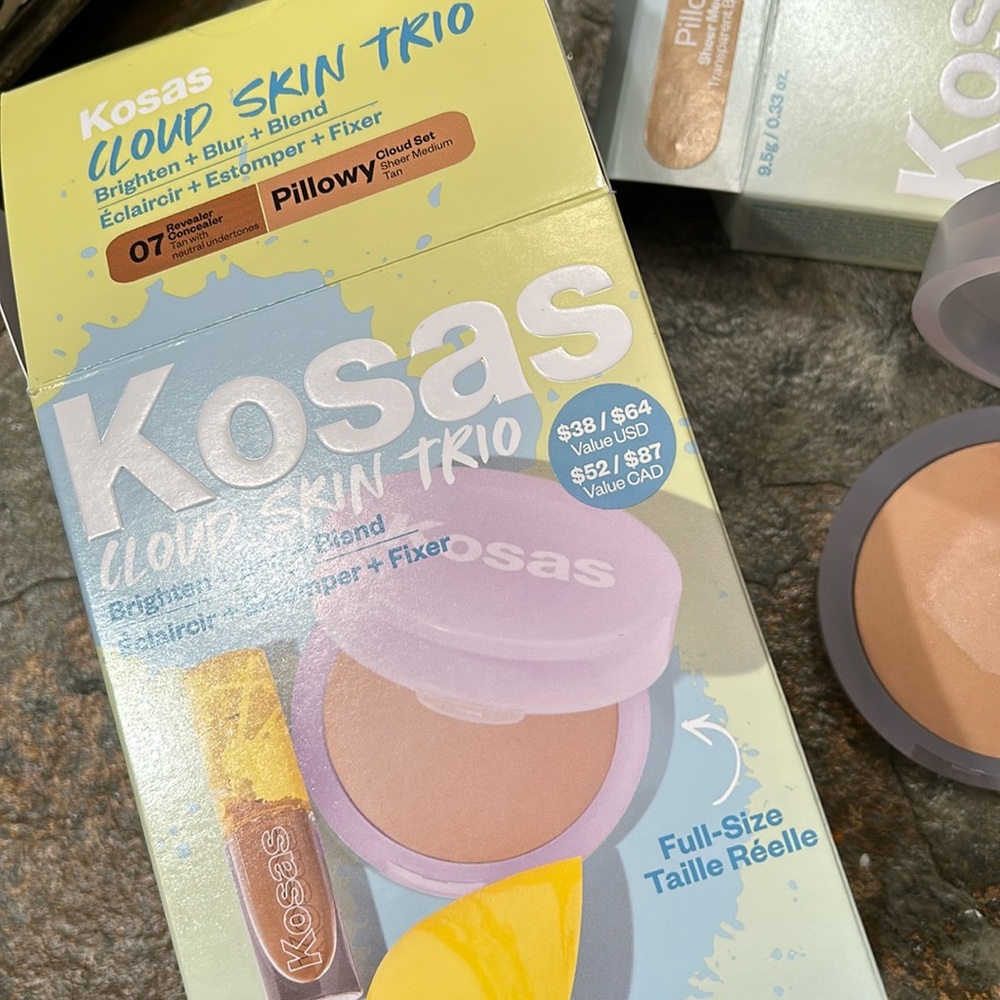 Kosas cloud skin trio